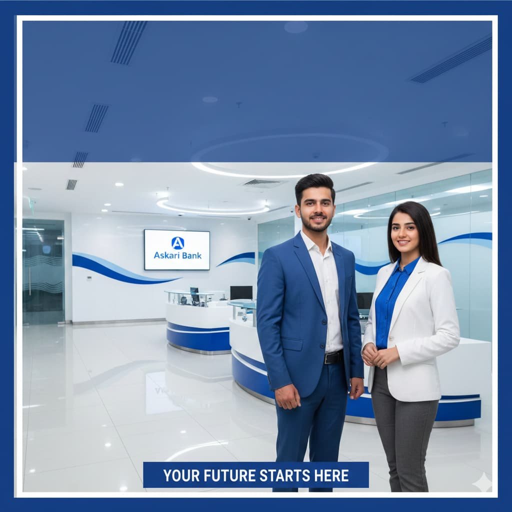 Askari Bank job details for 2025 showing career opportunities, hiring process, and banking vacancies in Pakistan.