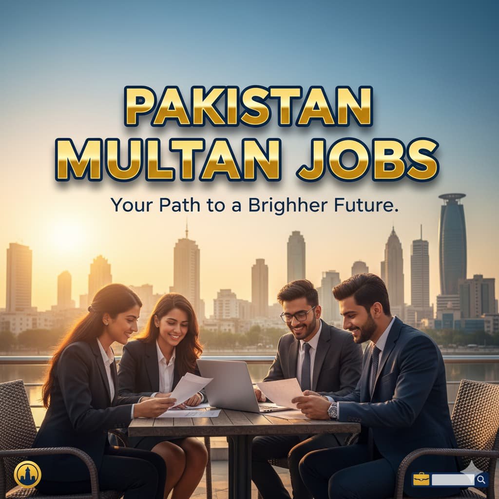 Top Pakistan Multan jobs 2025 – latest government and private job opportunities for job seekers in Multan.