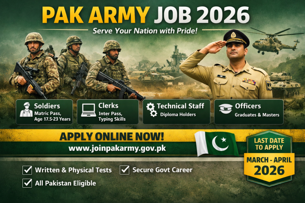 Pak Army Job