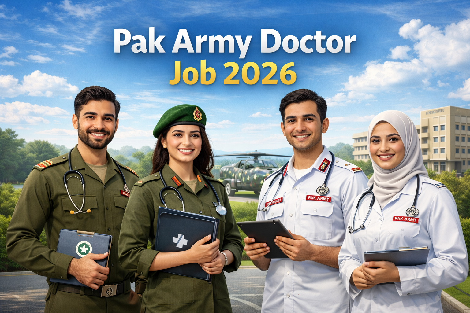 Pak Army Doctor Job 2026